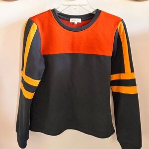 Roolee Colorblock Pullover Sweatshirt XS